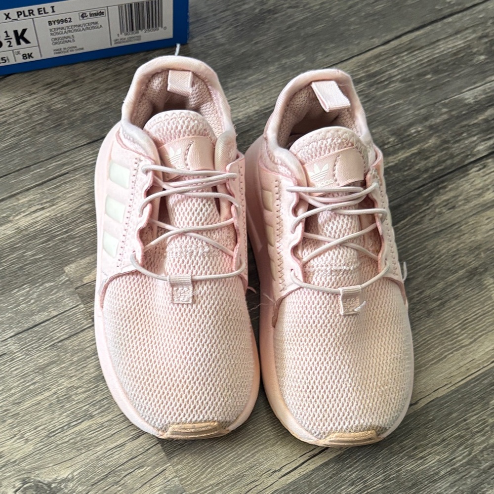Adidas Light Pink Athletic Shoes